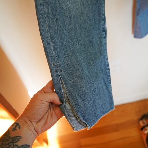 Flying Monkey Blue Straight Leg Jeans - Picture 2 of 5